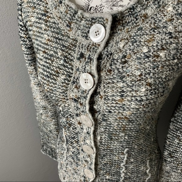 BCBG Maxazria Knit Cardigan Sweater Button Small - Picture 2 of 5